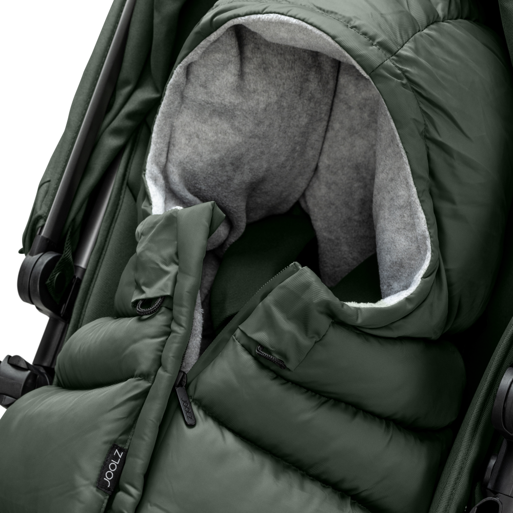 Fits all Joolz pushchair seats securely and easily.